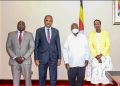 Museveni bids farewell to outgoing Sudanese Ambassador