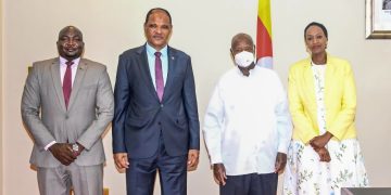 Museveni bids farewell to outgoing Sudanese Ambassador