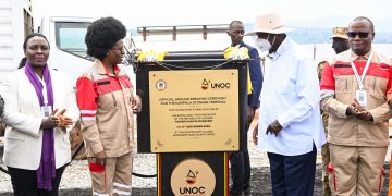 Museveni Breaks Ground for 320m-Litre Fuel Terminal