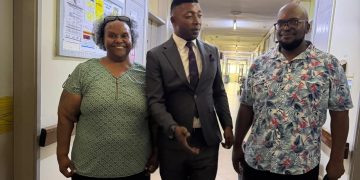 Ssewava Visits Samson Kisekka Jr in Hospital, Promises to Inform President Museveni