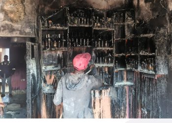 Fire Destroys Property Worth Millions at Kanungu Bar and Restaurant
