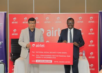 NSSF Receives UGX 42.6 Billion Dividend from Airtel Uganda
