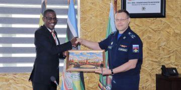 Defence Minister Kiwanuka reaffirms Uganda’s military ties with Russia