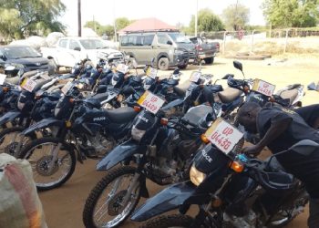 Police deploy motorcycles to boost security in Mt Moroto policing area sub-counties