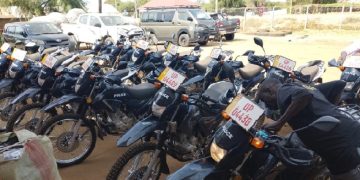 Police deploy motorcycles to boost security in Mt Moroto policing area sub-counties