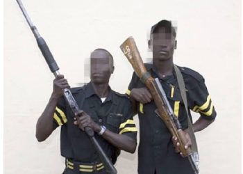 Uganda police warn private security firms after 23 firearms recovered