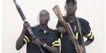 Uganda police warn private security firms after 23 firearms recovered