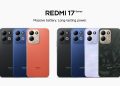 Chinese firm Xiaomi launches REDMI 17 phones with 7,500mAh battery, AI camera