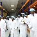A State House delegation led by Comptroller and Permanent Secretary Jane Barekye tours the Dei BioPharma facility in Matugga, Wakiso District, to assess progress on the government-backed drugs and vaccines plant.