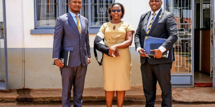 L-R (Allan Sempebwa, Khadija Nakakande and Emmanuel Ainebyona)