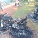 Angry Residents Burn Motorcycle Suspected to Belong to Cattle Thieves