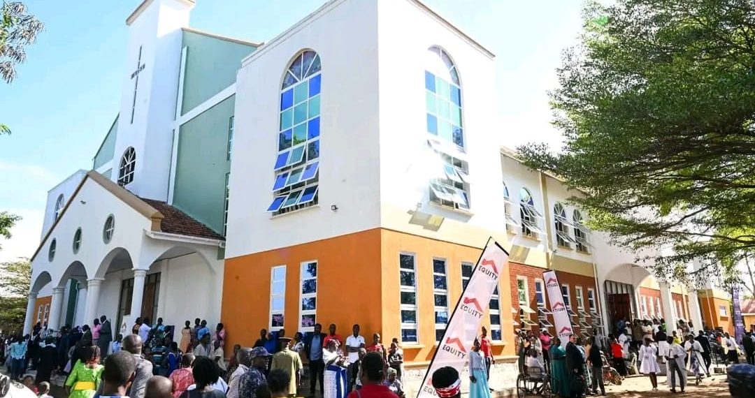 The Magnificent New St Peter’s Cathedral Soroti has today been officially Consecrated and commissioned in a colorful service led by Arch Bishop Dr Stephen Kazimba Mugalu. Several MPs from Teso attended including H.E VP Jessica Alupo who represented H.E YKMuseveni.