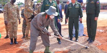 President Museveni Commissions Russian-Donated Military Repair Facility