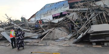 One dead, 25 rescued as building under construction collapses at Wakiso Church