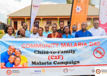 Bukomansimbi District Partners with Rotary Club of Nabbingo to Celebrate Community Malaria Day, with Children Taking Centre Stage