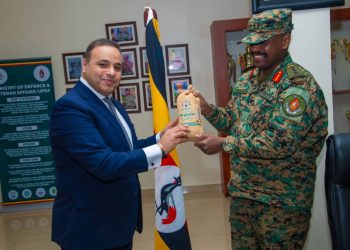 Gen Kainerugaba Meets Egypt’s Gen Ashraf