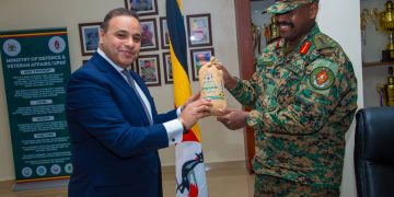 Gen Kainerugaba Meets Egypt’s Gen Ashraf
