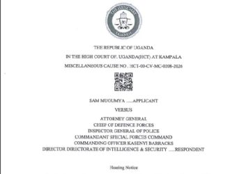 Uganda court to examine legal challenge over missing opposition activist Sam Mugumya