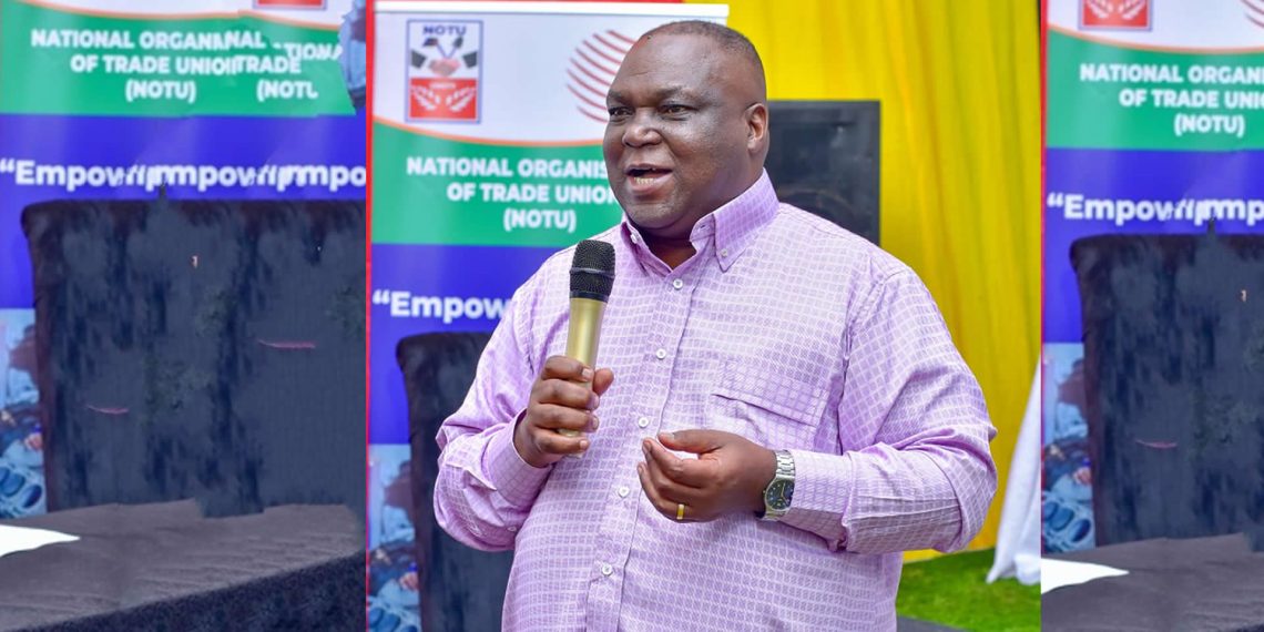 NOTU Secretary General Richard Bigirwa : COURTESY PHOTO
